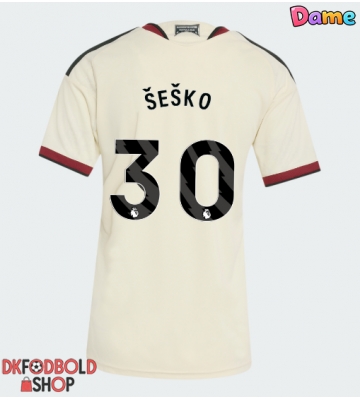 Manchester United Benjamin Sesko #30 Tredje trøje Dame 2026-27 Kort ærmer Manchester United Benjamin Sesko #30 Tredje trøje Dame 2026-27 Kort ærmer
